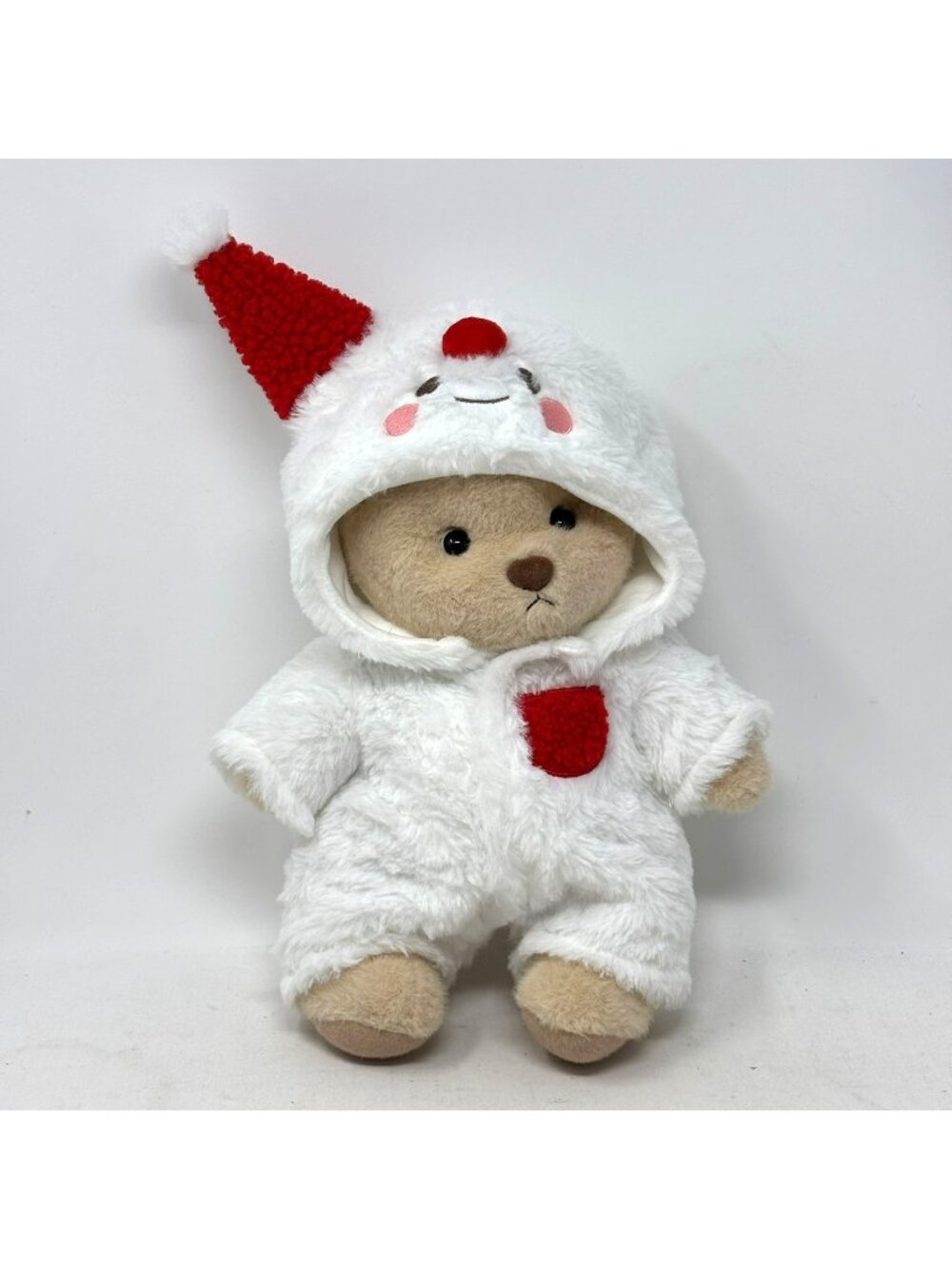 GET A HUG Jointed Teddy Bear Plush Snowman Costume Outfit